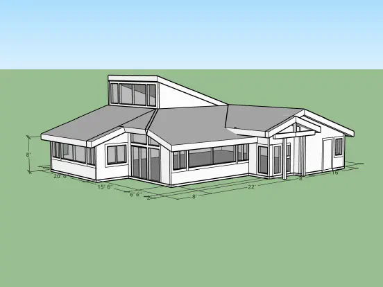 Digital work in SketchUp
