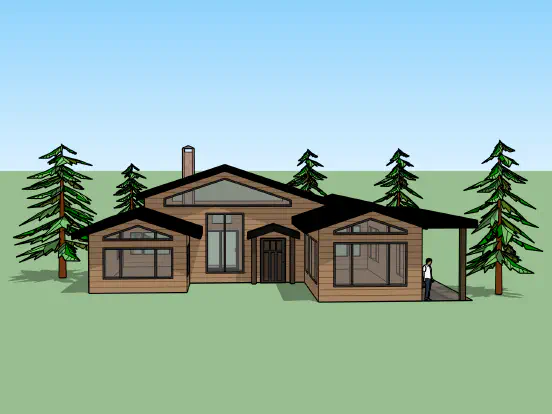 Digital work in SketchUp